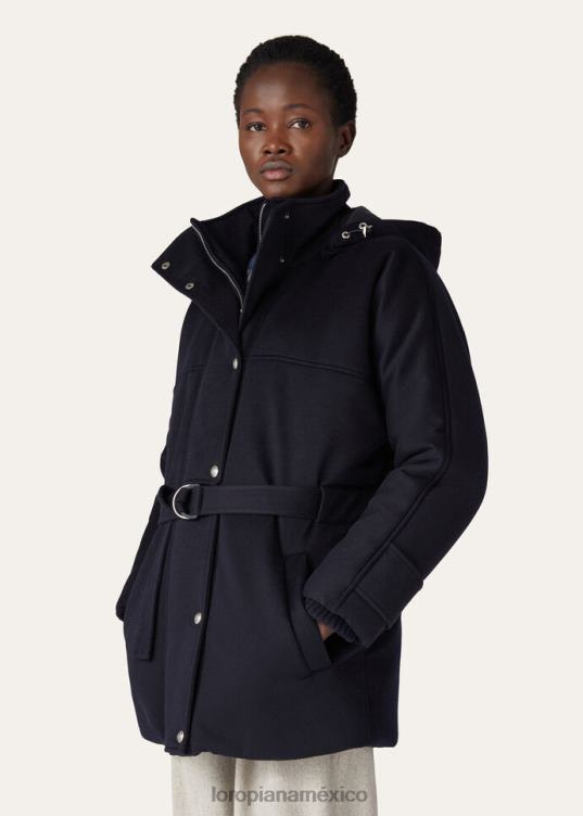 Loro Piana mujer parka gabriel blanco (1000) 2FPNR158