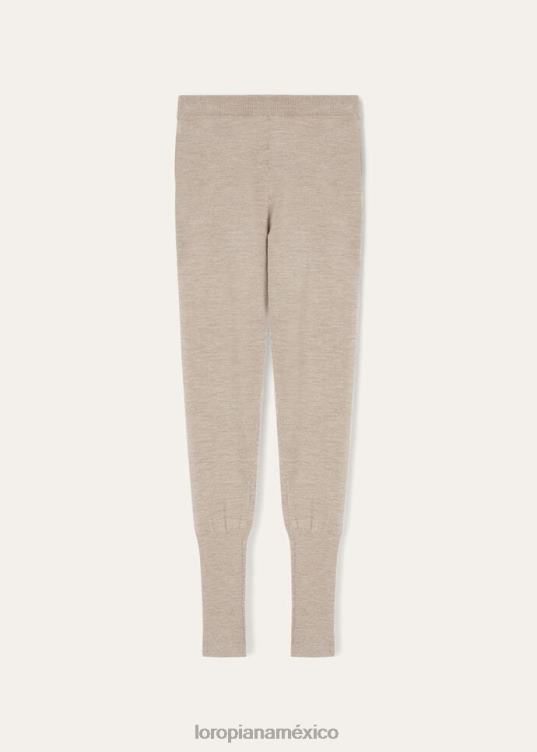 Loro Piana mujer leggings envolventes gris (mg06) 2FPNR76