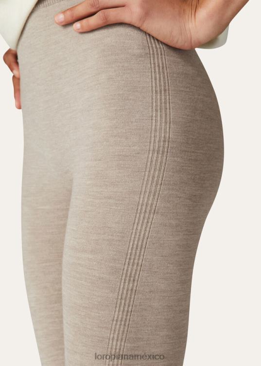 Loro Piana mujer leggings envolventes gris (mg06) 2FPNR76